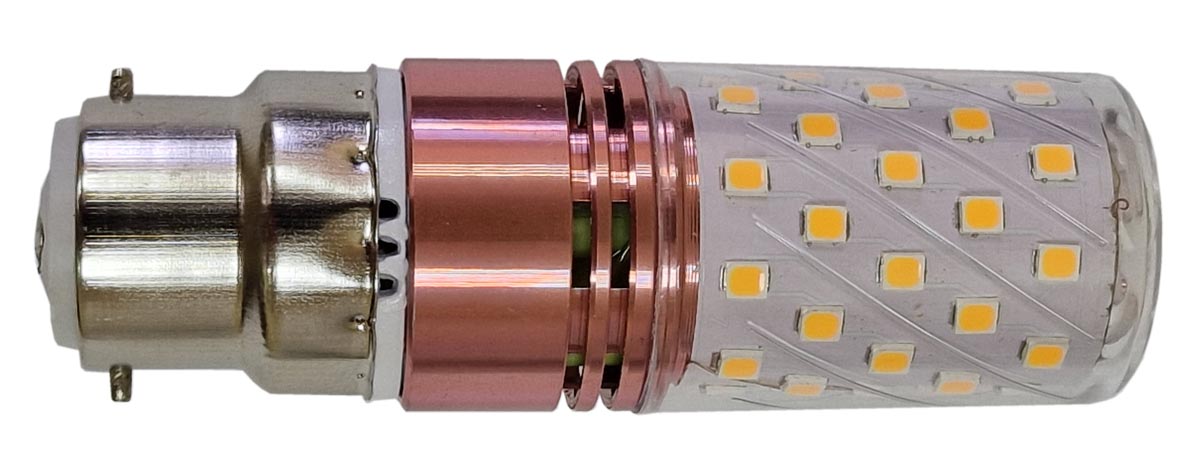 Светодиодная лампа цоколь B22d на 12-36 вольт, «Край света» F17-BS