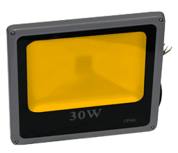 Жёлтый светодиодный прожектор FL30CEY
