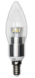 Светодиодная лампа M30-12C silver