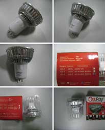 Процесс упаковки лампы светодиодной R31-5
